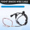 4F0972252A for  A6 S6 A6L 4F 4F2 4F5 FRONT SPEED SENSOR WIRING SET 4F0 972 252A 2004-2011 2