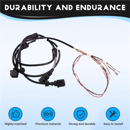 4F0972252A for  A6 S6 A6L 4F 4F2 4F5 FRONT SPEED SENSOR WIRING SET 4F0 972 252A 2004-2011 2