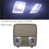 92800-4V000 Car OverHead Light Console Glasses Box Reading Light Assy for    I30 IX25 2012-2016 4