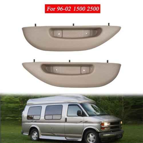 2Pcs Front LH+RH Door Armrest Pull Handle 12376621 12376622 for  Express 3500 1996-02 Van 2