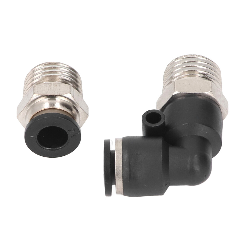 30pc Pneumatic Push Connector Kit 1/4in