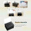 Plastic Container with Lock and Sign Holder Suggestion Box Acrylic Solid Donation Box Durable Ballot Box Voting 2