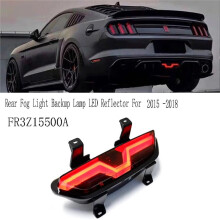 Rear Bumper Brake Light Rear Fog Light Backup Lamp LED Reflector for Mustang 2015 -2018 FR3Z15500A