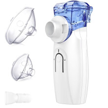 Portable Nebulizer - Nebulizer Machine for Adults and Kids, Mesh Nebulizer with Mouthpiece, Kids and Adults Mask