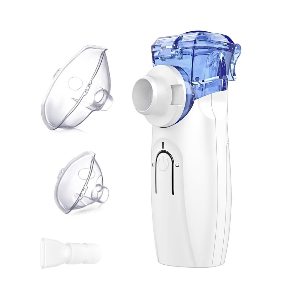 Portable Nebulizer - Nebulizer Machine for Adults and Kids, Mesh Nebulizer with Mouthpiece, Kids and Adults Mask