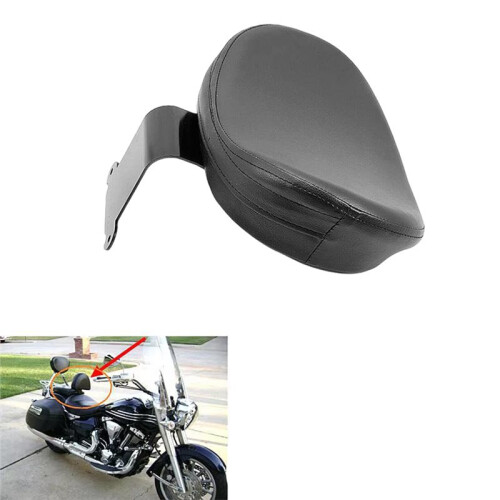 Motorcycle Front Driver Rider Backrest Pad Middle Backrest for  Shadow Aero VT400 VT750 2004- 1