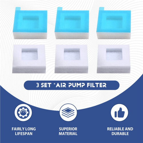 3 Set for  H2D H2S H2C Air Pump Filter Element, 3D Printer Accessory [for H2D/H2S/H2C] 1