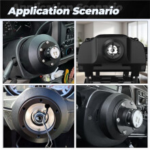 163H Steering Wheel Adapter Steering Wheel Base Connection Adapter for Ram 1500 2500 3500 98-09