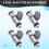 4Pcs New Fuel Injectors IWP-044 for  Pointer Pick  1.6L 1.8L 1998-2004 7