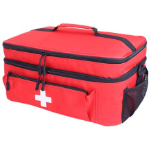 Empty Bag Storage Bag with Handles Gifts Bottle Organizer,Emergency Kits Organizer for Car