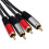 4CH Audio Isolator Professional RCA Audio Noise Filter 4 Channels RCA Ground Loop Isolator Accessories 4
