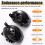2pcs Front Bumper Fog Light Lamp with Wire for  Transporter Multivan Caravelle T5 T6 2010- 2015 4
