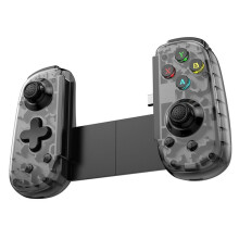 D6mini Wireless Gaming Stretching Controller for /PC/Android/IOS Hall Joysticks Foldable Type-C Gamepad A
