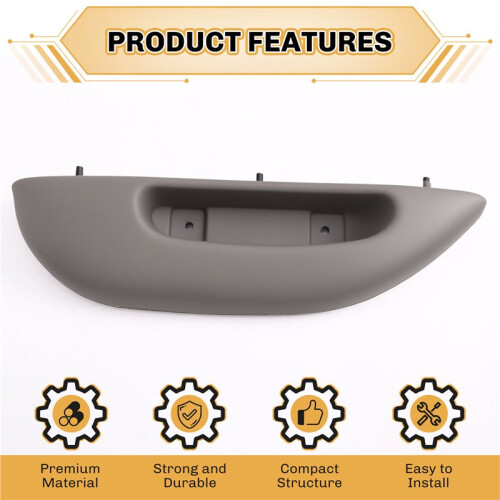 2Pcs Door Armrest Pull Handle Cover 12376629 12376630 for  Chevy Express  Savana Van 1500 2500 3500 96-2002 1