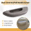 2Pcs Door Armrest Pull Handle Cover 12376629 12376630 for  Chevy Express  Savana Van 1500 2500 3500 96-2002 3