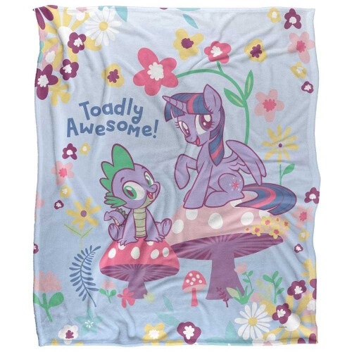 My Little Pony My Little Pony Toadly Awesome Silky Supersoft Blanket