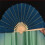1 Pair Adults Classical Dance Fan   Real Silk Dancer Performance Props Flowy Hand Dye Foldable Dance Fan 4