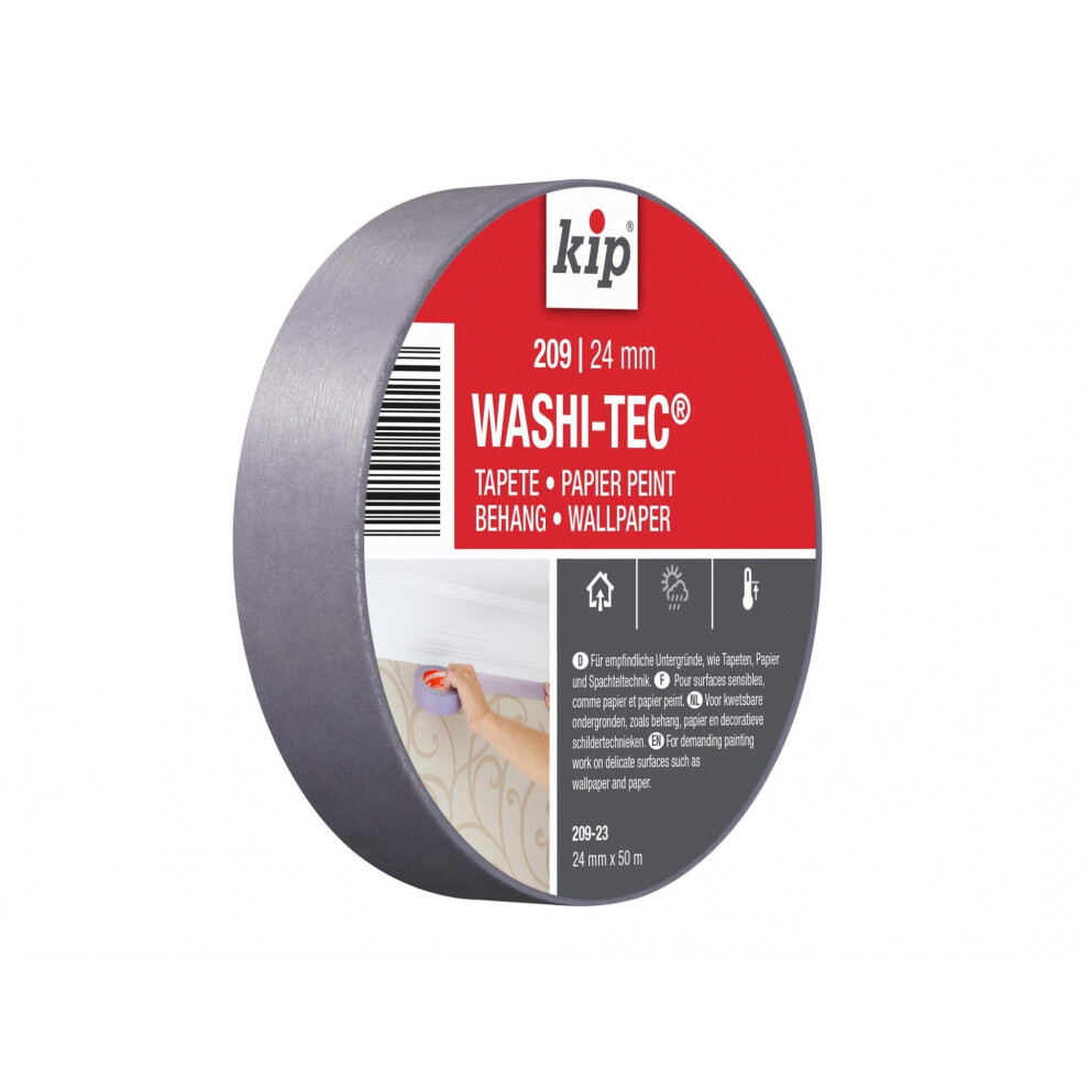 Kip 209 Premium Low Tack Washi-Tec Masking Tape 5063750461137