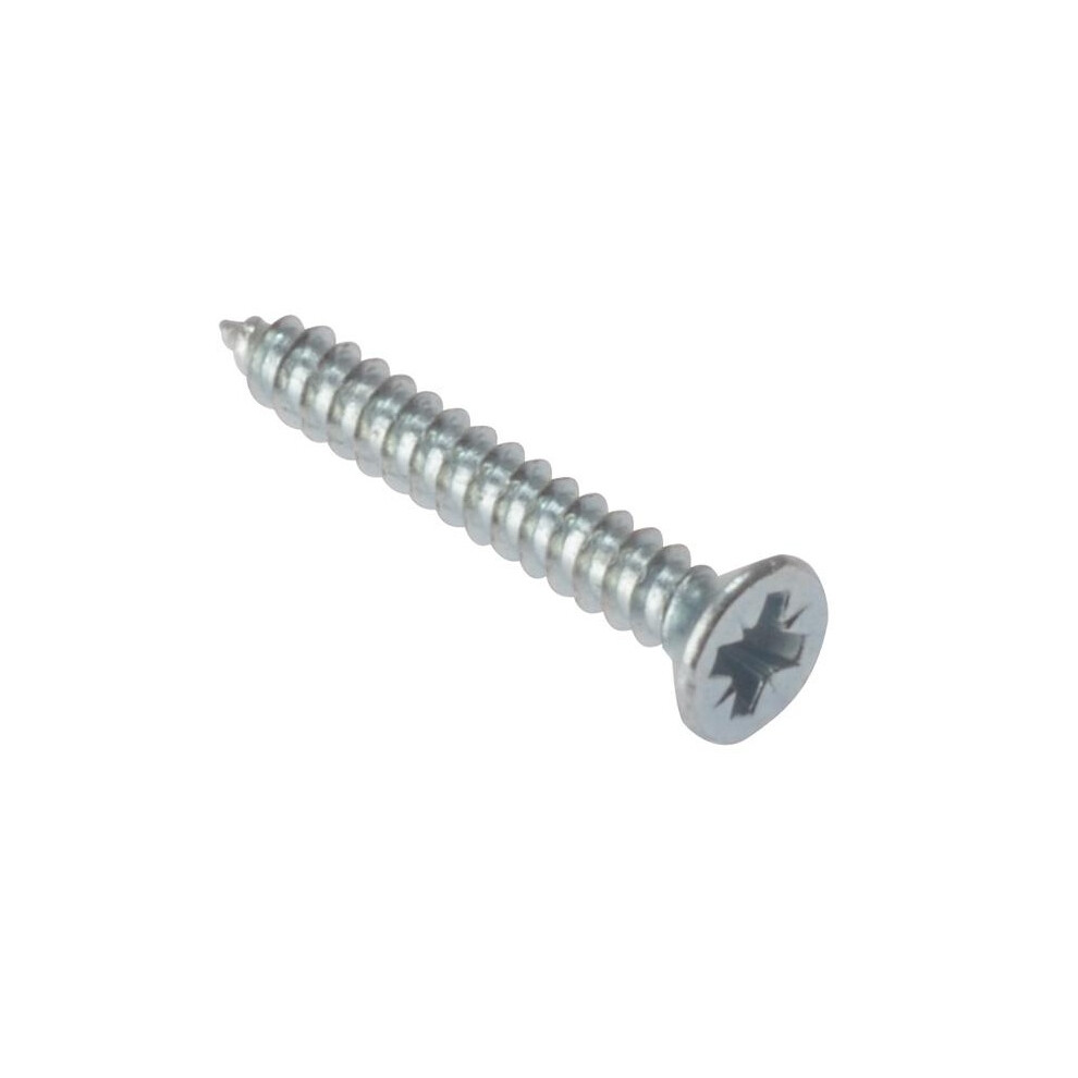 Forgefix Self-Tapping Screws, Pozi, Csk, Zp