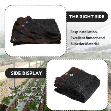 Sonne Mesh Sonnen Creme Außen Garten Anti-Uv Sonnen Schutz Schatten Segel Sonnen Creme Schatten Tuch Netz für Pflanze Gewächs Haus Auto 2X3 M