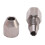2Pcs RC Boat Flexible Coupling CNC Stainless Steel Flex Collet Coupler,3.18X4Mm 8