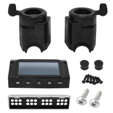 LCD Monitor Cover for  S1 S2 S3 8-Inch Scooter with Accelerator Brake Handle LED Lamp Cover