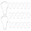 20Pcs Fishing Swivel Snapper Release Clip with Ring Offshore Planer Board Mast Downrigger 1
