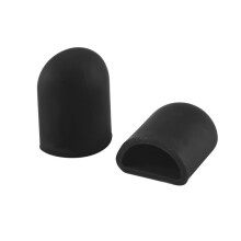 2Pcs Foot Support Cover Silicone Sleeve for Es2 Es4 Millet M365 / M365 Pro Electric Scooter,Black