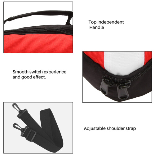 Portable Durable Nylon Dive Flag Scuba Diving Protective Regulator Bag with Zipper Carry Handle 2