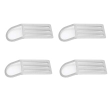 4 StüCk Scuba Tauchgewicht GüRtelrutsche Keeper Edelstahl D Ring Gurt Band Gurt Halter Stopper Accessoires