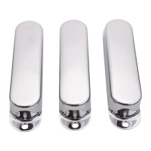 Capas de Captador de Guitarra ST Strat Seladas com Metal Cromado 3 PeçAs 3 Capas de Captador de Bobina Simples Fechadas para Stratocaster
