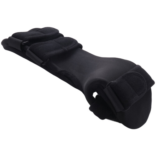 Soft Functional Resting Hand Splint for Flexion Contractures - Stroke Hand Brace (Large, Left)