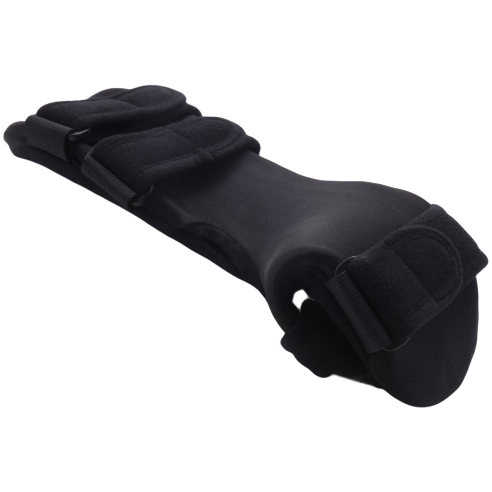 Soft Functional Resting Hand Splint for Flexion Contractures - Stroke Hand Brace (Large, Left)