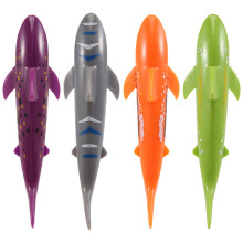 4 PCS Children's Swimming Toy  Shape Dive Toy Water Game Toy Game Diving Toy Pool Glide  Throw Torpedo Toy