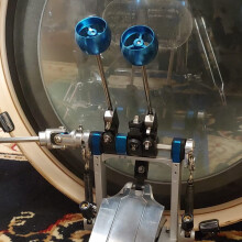 Battitore per Pedale per Grancassa nel Lega di Alluminio Battitore per Pedale per Grancassa Parte Accessoria per Strumento un Percussione, Blu
