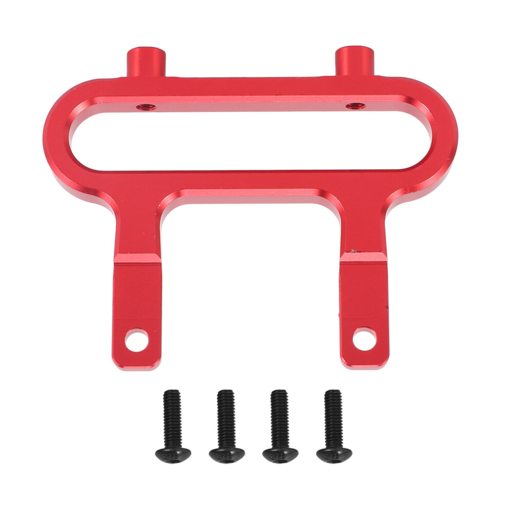 Aluminum Front Bumper Mount Holder Bracket For 1/10 Cat Blackout Xte Sc Xbe (Pro) Upgrade Parts Accessories, Red 6031951711756