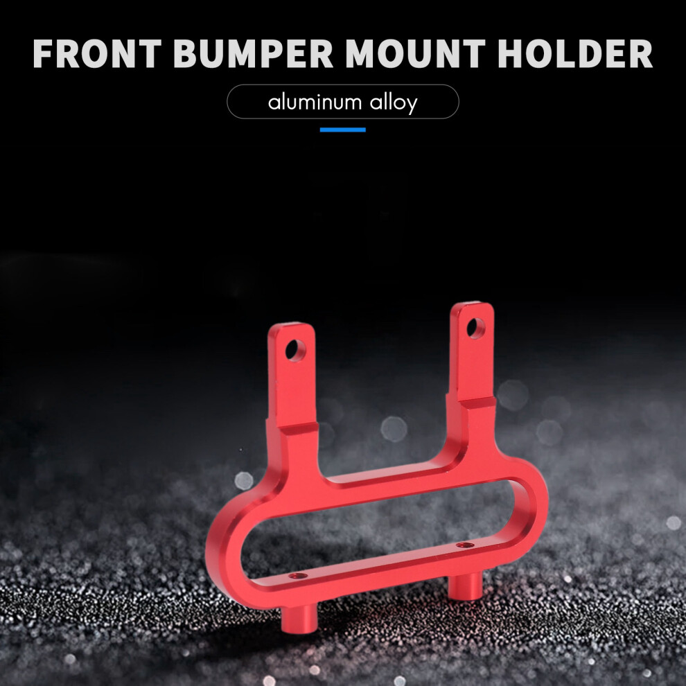 Aluminum Front Bumper Mount Holder Bracket For 1/10 Cat Blackout Xte Sc Xbe (Pro) Upgrade Parts Accessories, Red 6031265212710