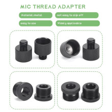 8-Teiliges Mikrofon Gewinde Adapter Set 5/8 Buchse auf 3/8 Stecker und 3/8 Buchse auf 5/8 AußEngewinde Schrauben Adapter Gewinde für Micr Stativ