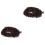2Pièces Frange Pompon Café DIY Pour Customisation Vêtements 3