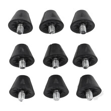 25 StüCk Ersatzspikes FüR FußBallschuhe, 13 Mm, FußBallschuhstollen, Spikes FüR Laufschuhe mit 5 mm Gewinde