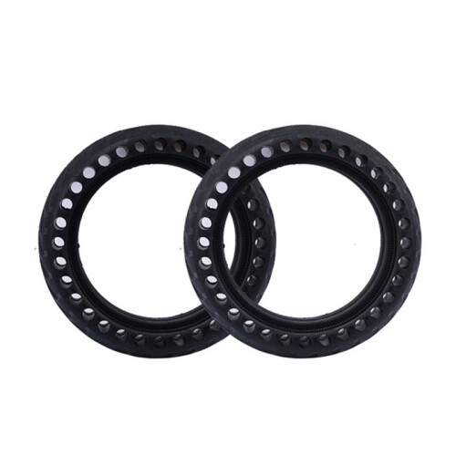 Para AcessóRios de Scooter EléTrico M365 8,5 Polegadas, EláStico Leve, Absorvente de Choque, Pneus SóLidos NãO InfláVeis