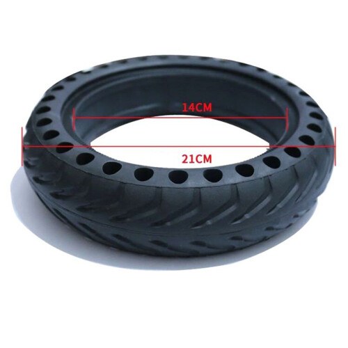 Para AcessóRios de Scooter EléTrico M365 8,5 Polegadas, EláStico Leve, Absorvente de Choque, Pneus SóLidos NãO InfláVeis 2