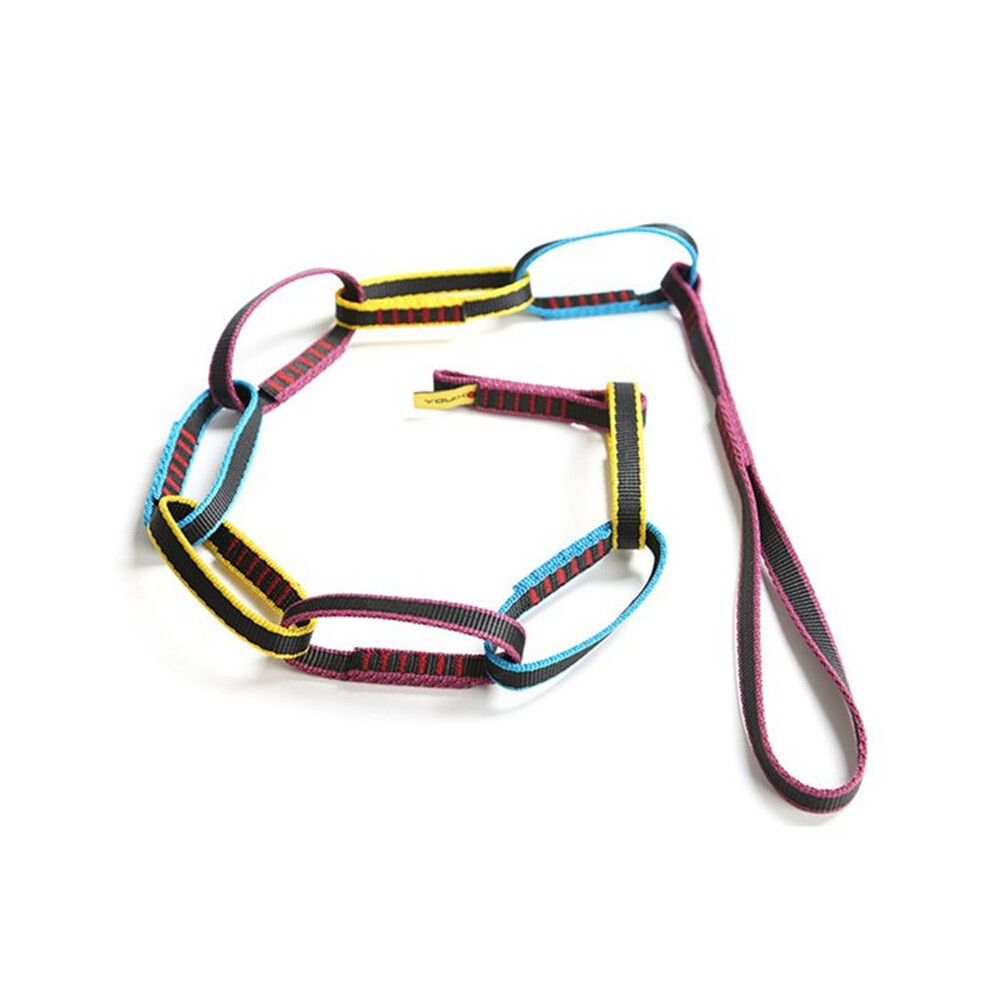 Outdoor Climbing Gear Downhill Forming Ring Sling Daisy Chain Daisy Rope Nylon Daisy Chain Personal Anchor System 6031271093839