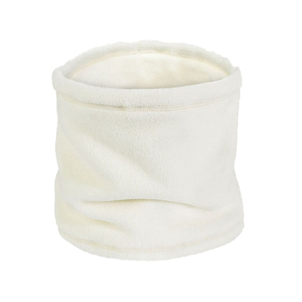 Winter Ski Scarf Double-Layer Thickened Cycling Neck Warmer Outdoor Sports Face And Neck All-In-One Mask, White 6031540474109