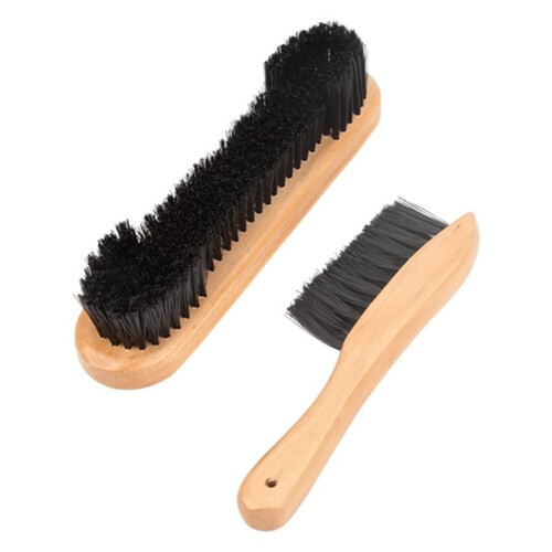 Pool Table Brush, Billiards Pool Table and Rail Brush Set, 2Pcs Billiards Pool Table Rail Brush Set Cleaning Tools