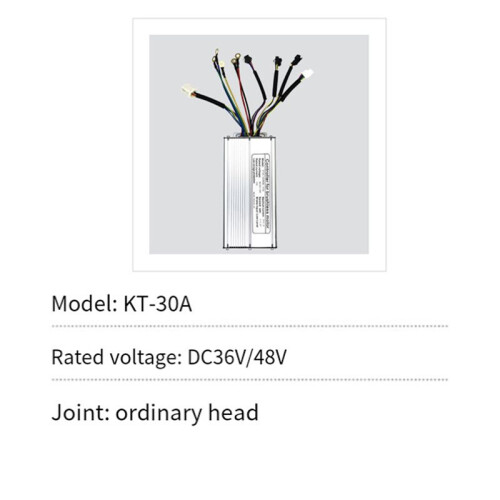 KT Ebike Controller 36/48V 1000W KT-30A 30A Waterproof Plug Electric Bike Bicycle Brushless LCD LED Controller 1
