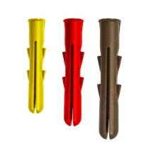 Securfix Plastic Wall Plugs Set (Pack of 120)