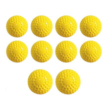 10-Pack Honkbaltrainingsbal, 9 Inch Werpmachinehonkbal voor Hand-OogcoöRdinatie, Slaan en Oefenen