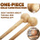 Baseball Glove Mallet, Quick Create  Shaped Pocket Softball Glove Mallet One Piece Solid Construction Mallet 2