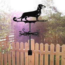 Metal Animal Weather Vane Standing Decor Roof Weather Vane Garden Yard Decoration for Outdoor Farm Yard